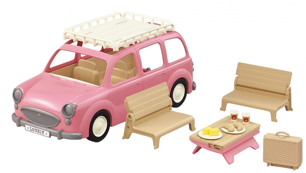 SYLVANIAN FAMILIES Šeimos iškylos automobilis