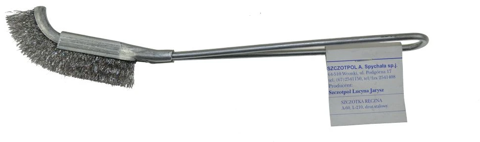 Szczotpol VIELINIS ŠEPELIS, METALINĖ RANKENA, 60mm/210mm, TIESUS