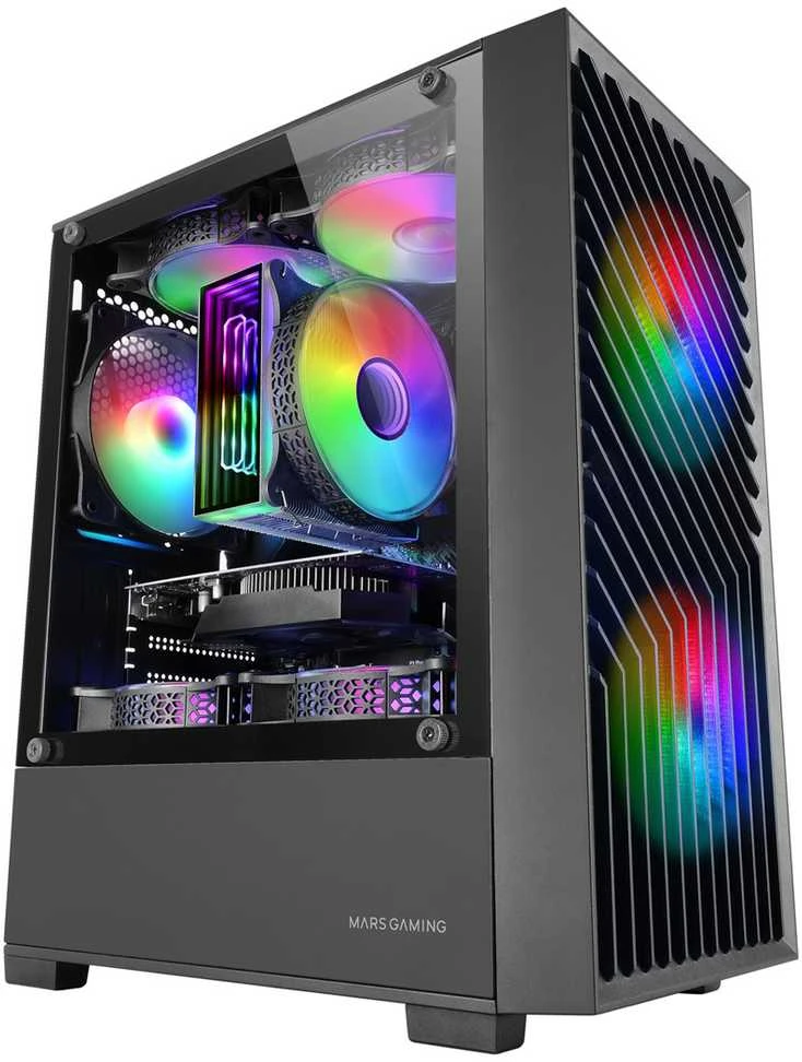 TACENS MARS MC-VORTEX 3x120mm FRGB mATX - dėklas