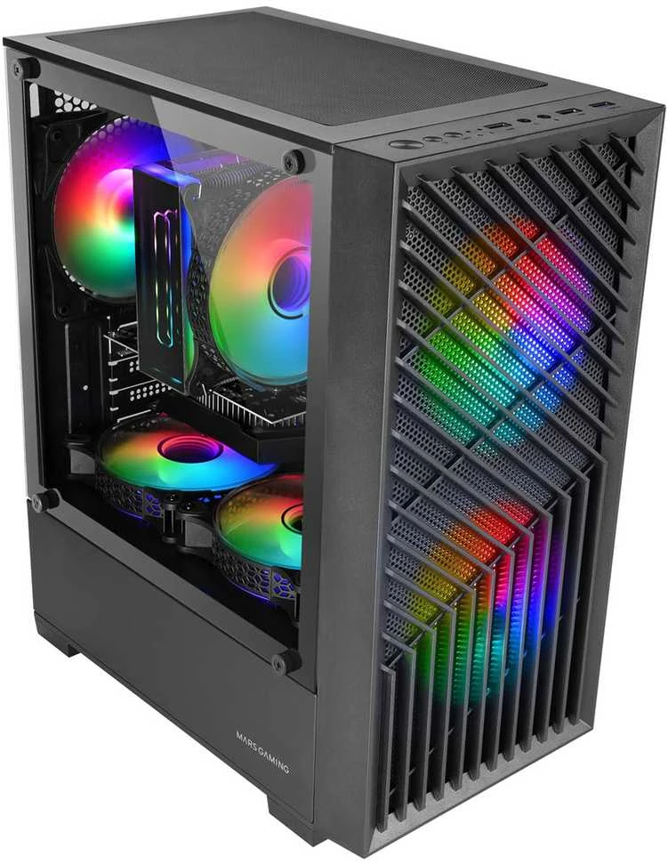 TACENS MARS MC-VORTEX 3x120mm FRGB mATX - dėklas