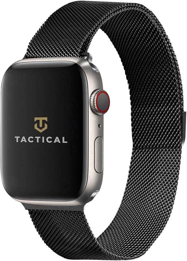 Tactical 333 Loop Magnetic Stainless Steel apyrankė skirta Apple Watch 1/2/3/4/5/6/7/8/9/SE 38/40/41mm juodos spalvos