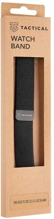Tactical 333 Loop Magnetic Stainless Steel apyrankė skirta Apple Watch 1/2/3/4/5/6/7/8/9/SE 38/40/41mm juodos spalvos