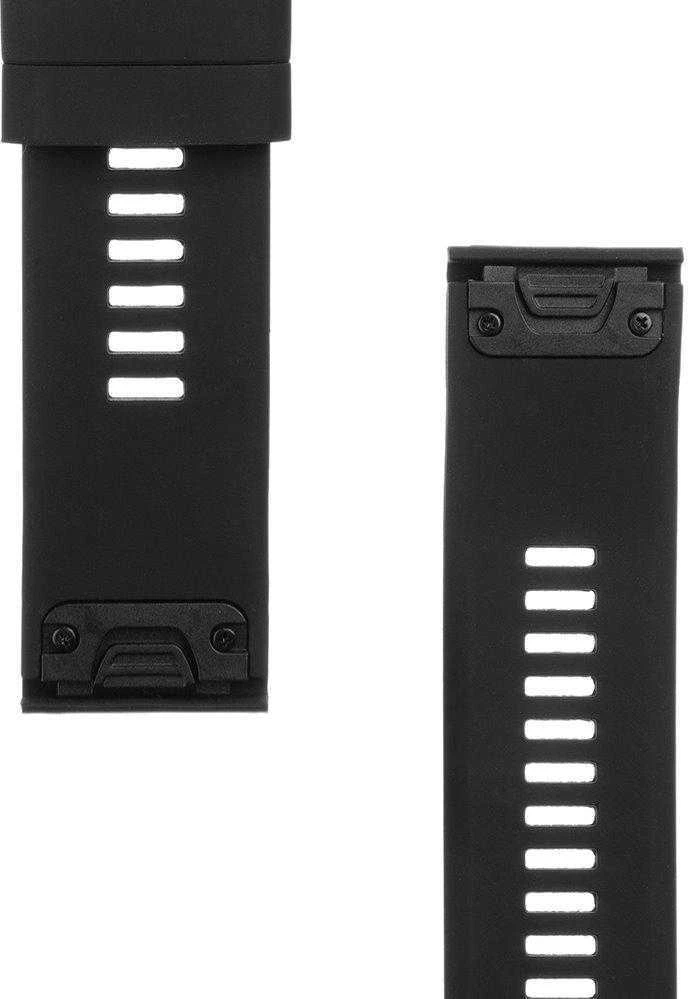 Tactical 668 Silicone Band for Garmin Fenix 5X|6X QuickFit 26mm Juodas