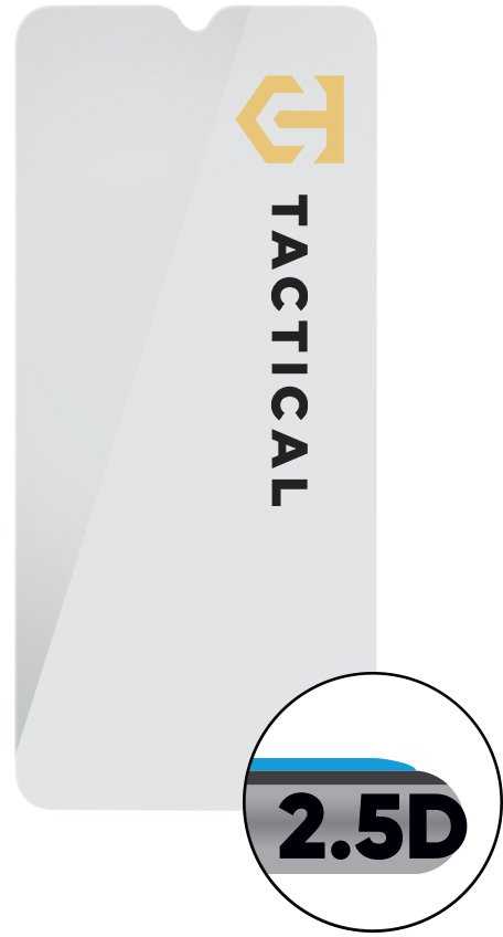 Tactical apsauginis stiklas Shield 2.5D skirtas Xiaomi Redmi 13C 4G/5G/ Poco C65 skaidrus