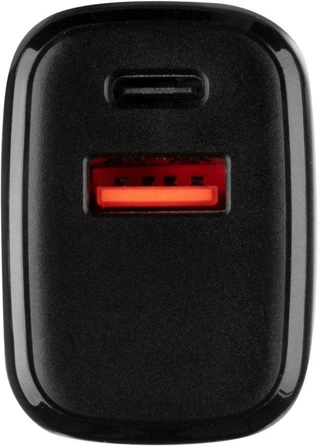 Tactical Base Plug Dual 20W Juodas tinklo įkroviklis