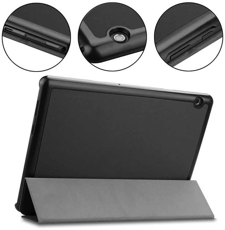 Tactical Book Tri Fold dėkals skirtas Xiaomi Redmi Pad Pro juodos spalvos
