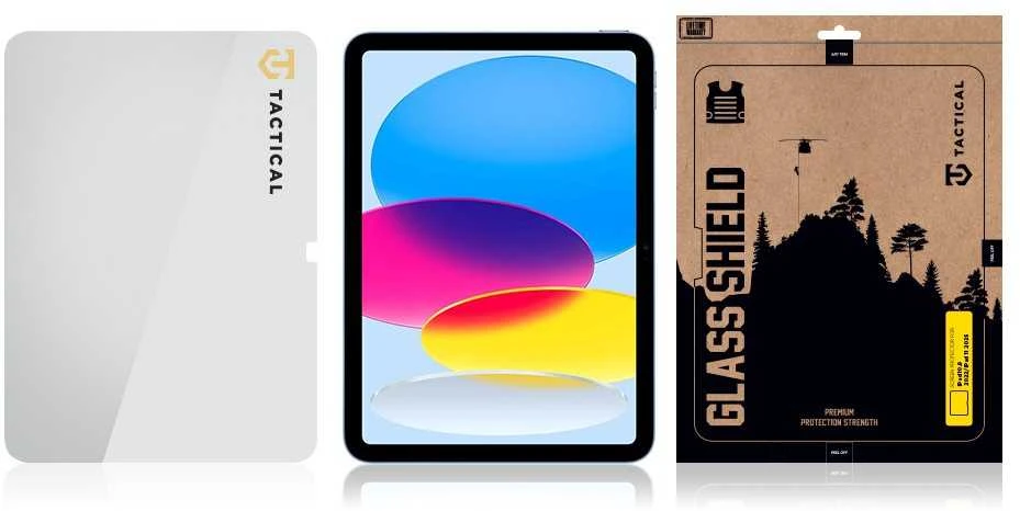 Tactical ekrano apsauga Shield skirta iPad 10.9 2022/11 2025 Clear
