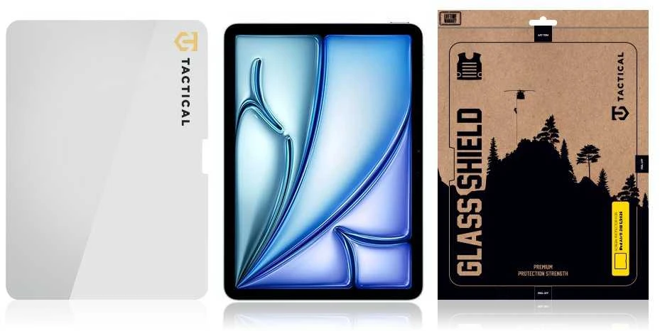 Tactical ekrano apsauga Shield skirta iPad Air 11 2024/2025 Clear