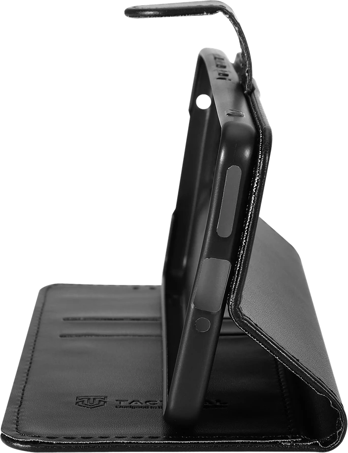 Tactical Field Notes dėklas skirtas Motorola Edge 70 juodos spalvos