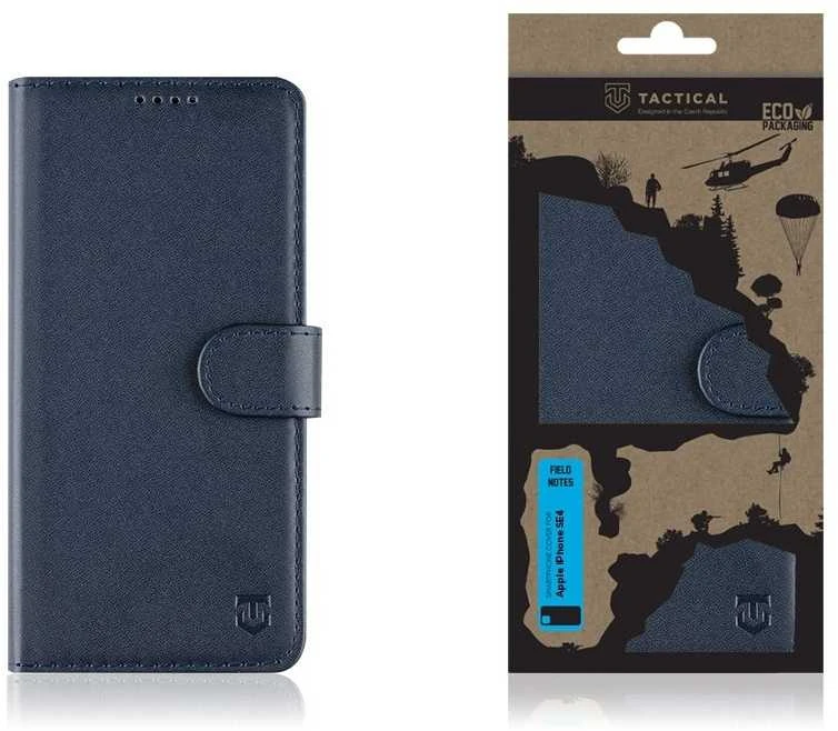 Tactical Field Notes skirtas Apple iPhone SE4 dėklas telefonui mėlynos spalvos
