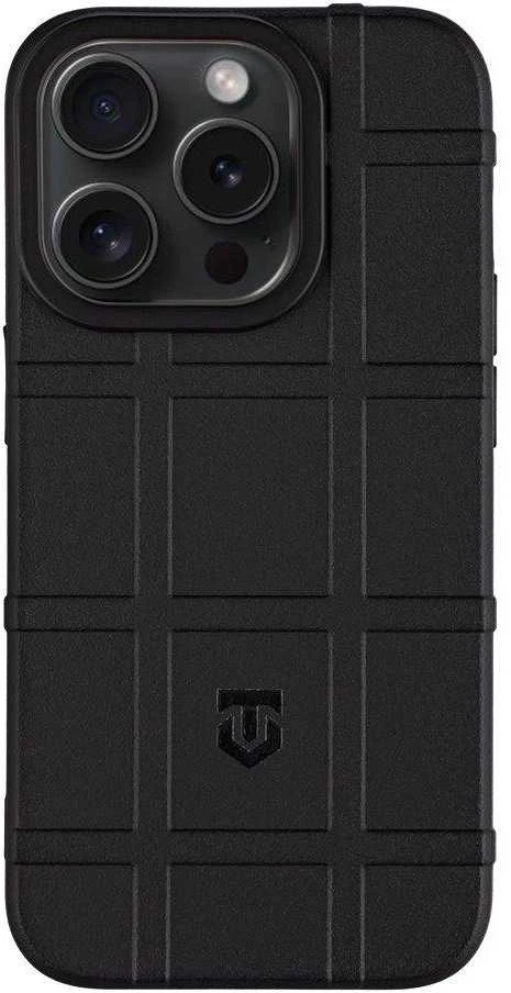 Dėklas Tactical Apple iPhone 15 Pro juodas taktinis pėstininkų dangtelis