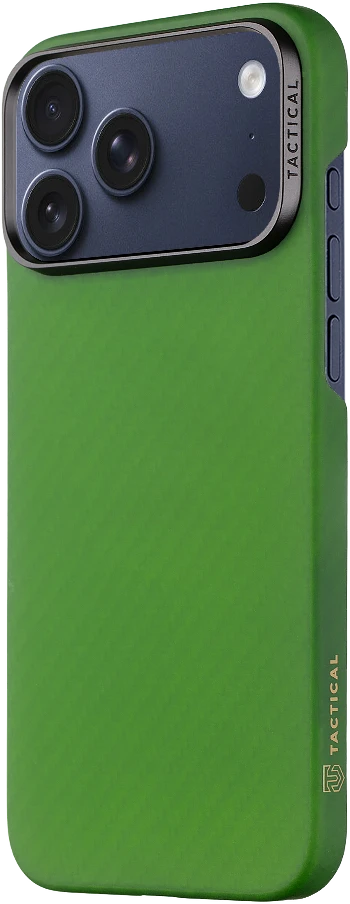 Tactical MagForce Aramid dėklas skirtas Apple iPhone 17 Pro Max Žalias Toad