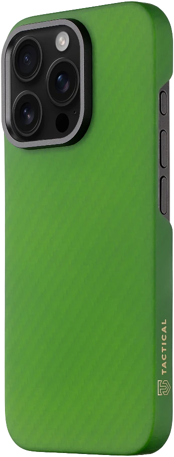 Tactical MagForce Aramid dėklas skirtas Apple iPhone 16 Pro Žalias Toad