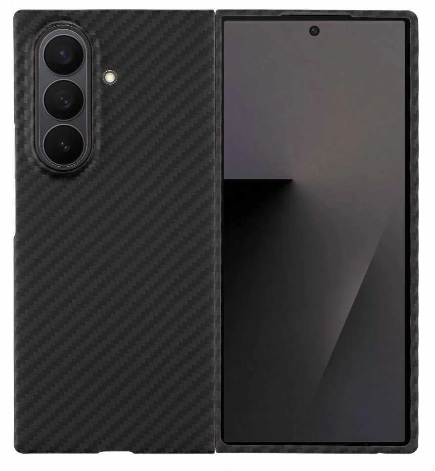 Tactical MagForce Aramid dėklas skirtas Samsung Galaxy Z Fold 7 juodos spalvos