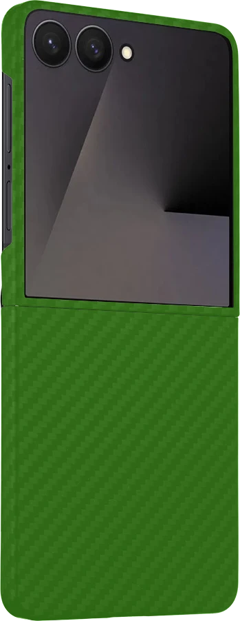 Tactical MagForce Aramid dėklas skirtas Samsung Galaxy Z Flip 7 Žalias Toad