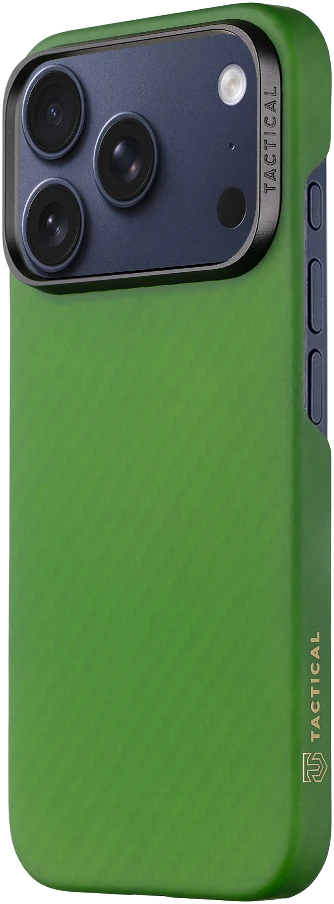 Tactical MagForce Aramid dėklas skirtas Apple iPhone 17 Pro Žalias Toad