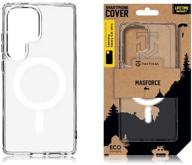 Tactical MagForce dėklas skirtas Samsung Galaxy S25 Ultra skaidrus