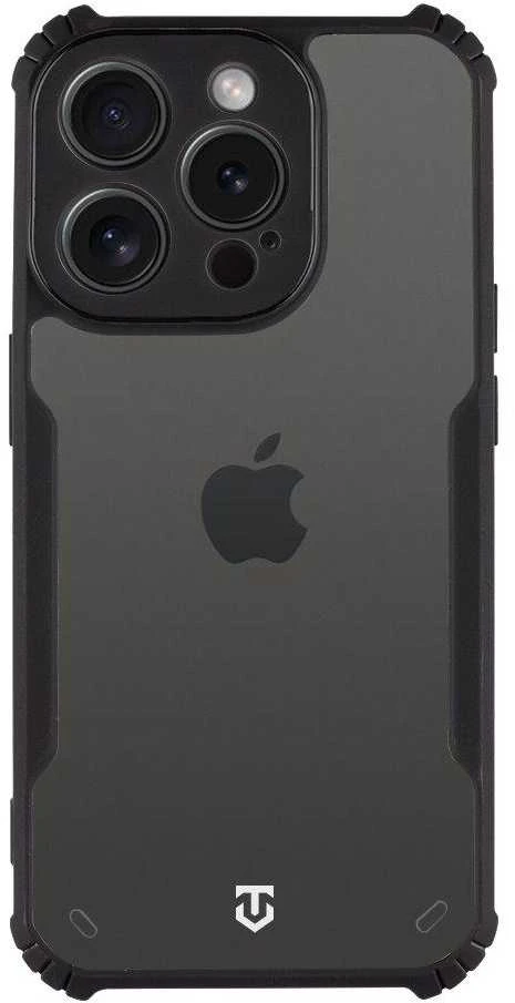 Dėklas Tactical Quantum Stealth dangtelis, skirtas Apple iPhone 15 Pro Max skaidrus/juodas