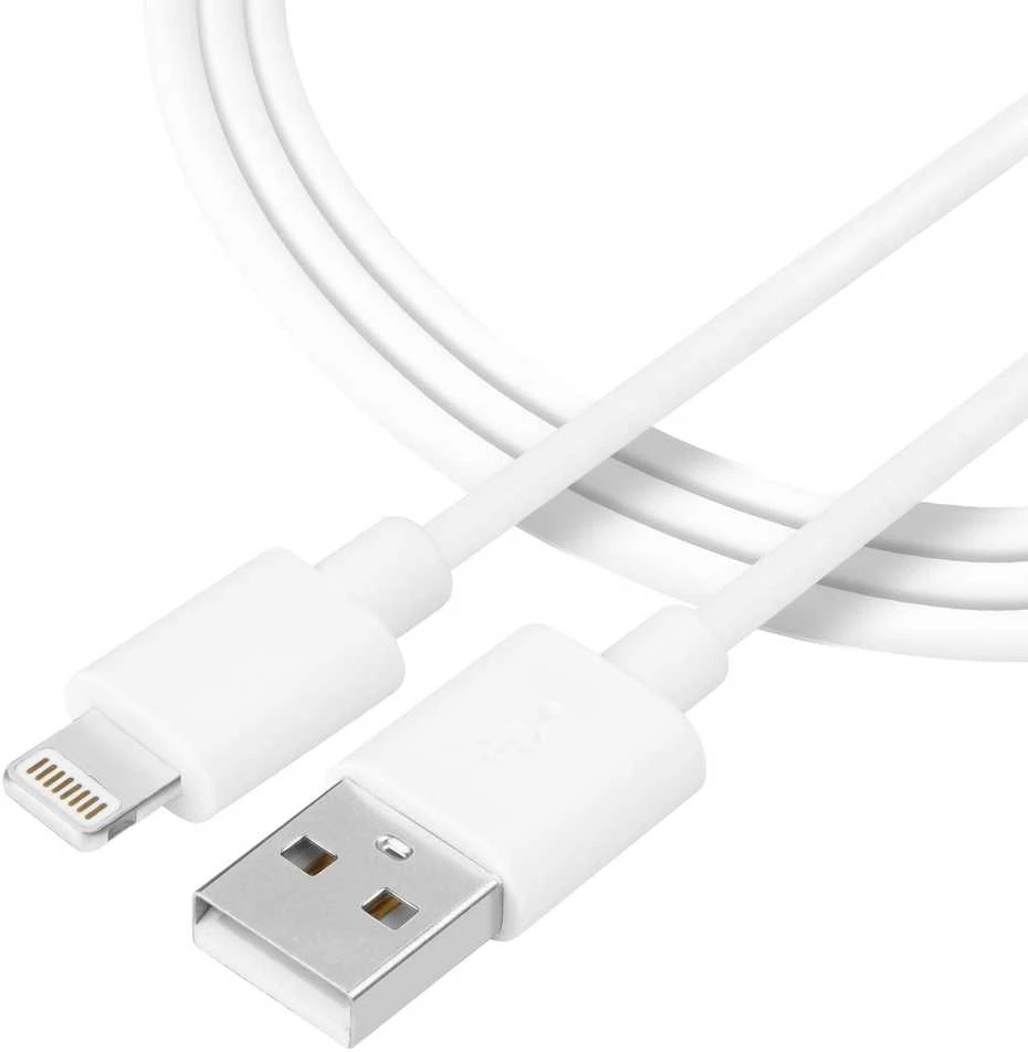 Tactical Smooth Thread Kabelis USB-A/Lightning 2m baltos spalvos