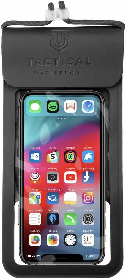 Tactical Splash Pouch L/XL Asphalt vandeniui atsparus dėklas telefonui