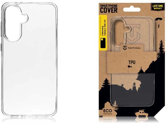 Tactical TPU dėklas skirtas Samsung Galaxy A56 5G skaidrus
