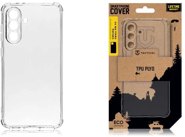 Tactical TPU Plyo dėklas skirtas Samsung Galaxy A56 5G skaidrus