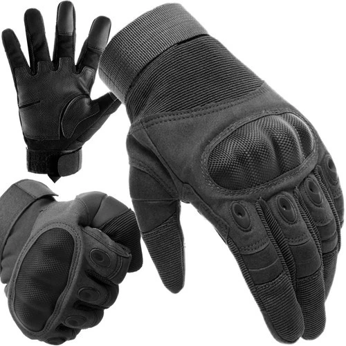 Tactical pirštinės XL- juodas Trizand 21770