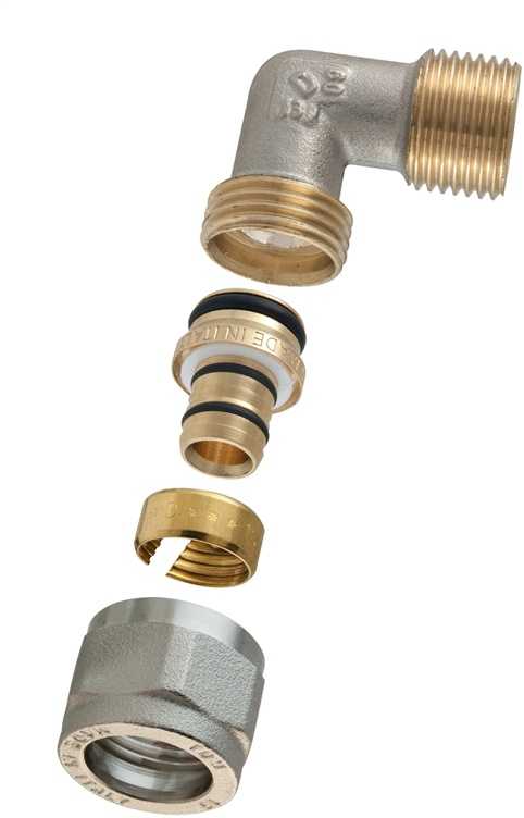 Tdm_Brass DVIGUBA IŠARDOMOJI ALKŪNĖ; 1475E; 20X3/4″; IŠORINIS SRIEGIS