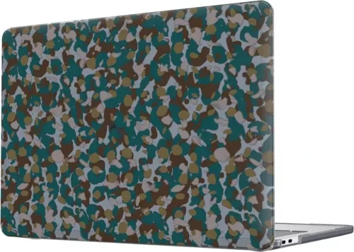 Tech 21 T21-8707 Tech21 EvoArt Modern Camo MacBook Pro 13 (2020) - Pine Žalias