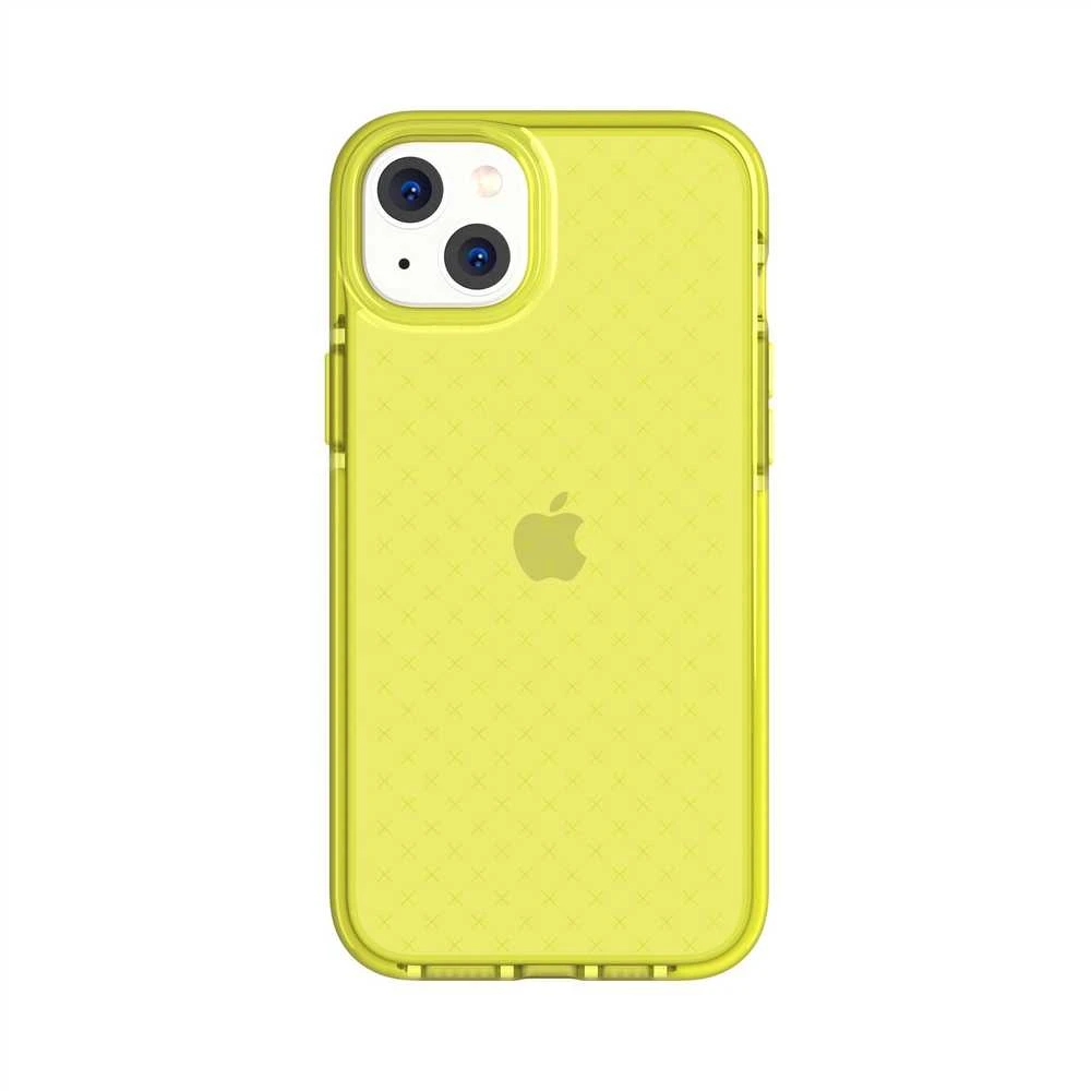 Tech 21 „Tech21 T21-9876 Evo Check“ – „Apple iPhone 14 Plus“ dėklas – rūgštinė geltona