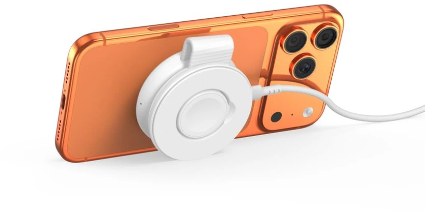 Tech-Protect A55 2IN1 MAGNETINIS MagSafe BELAIDIS ĮKROVIKLIS 25W QI2.2 Baltas