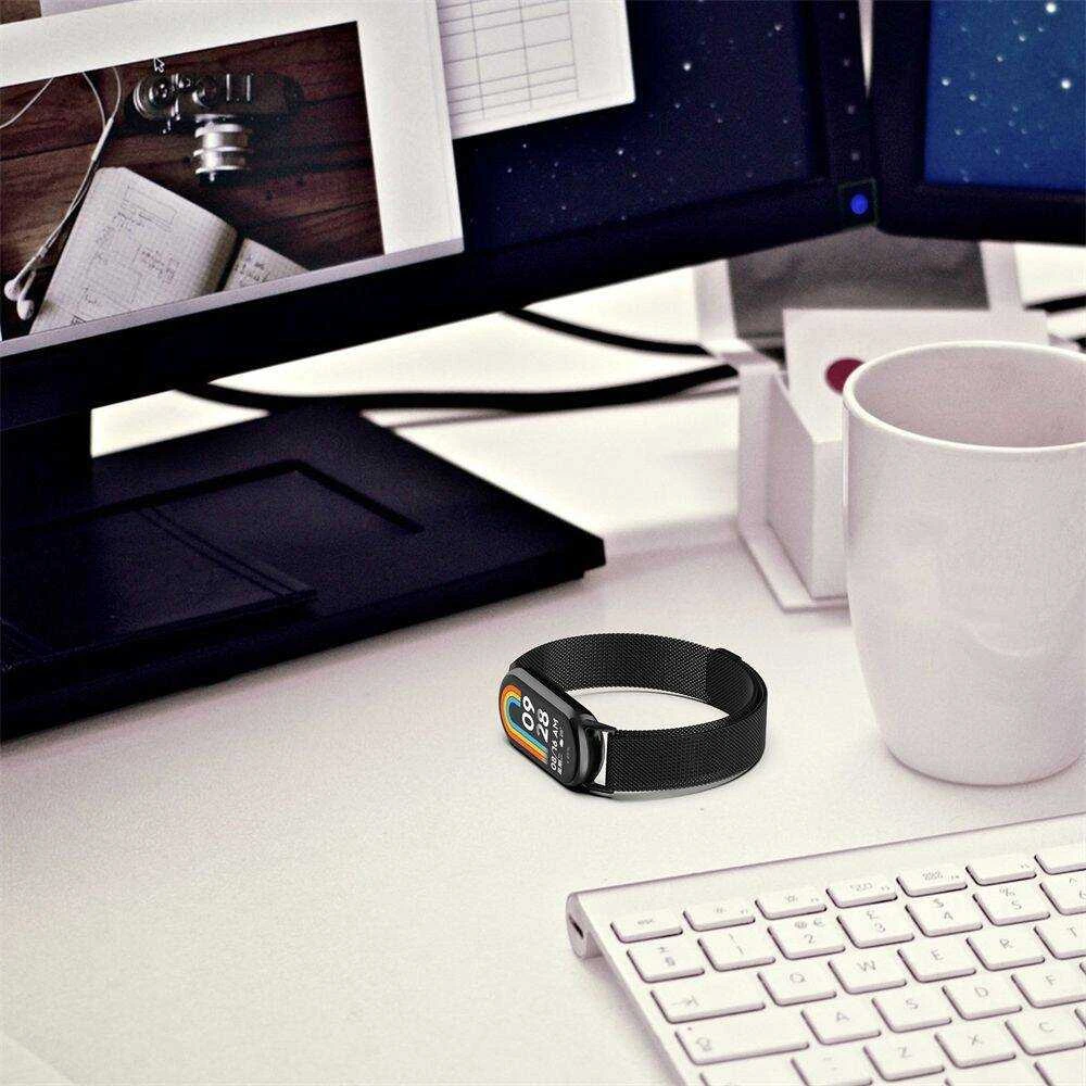 Apyrankė Tech-Protect, skirta Xiaomi Smart Band 8, Juodos spalvos