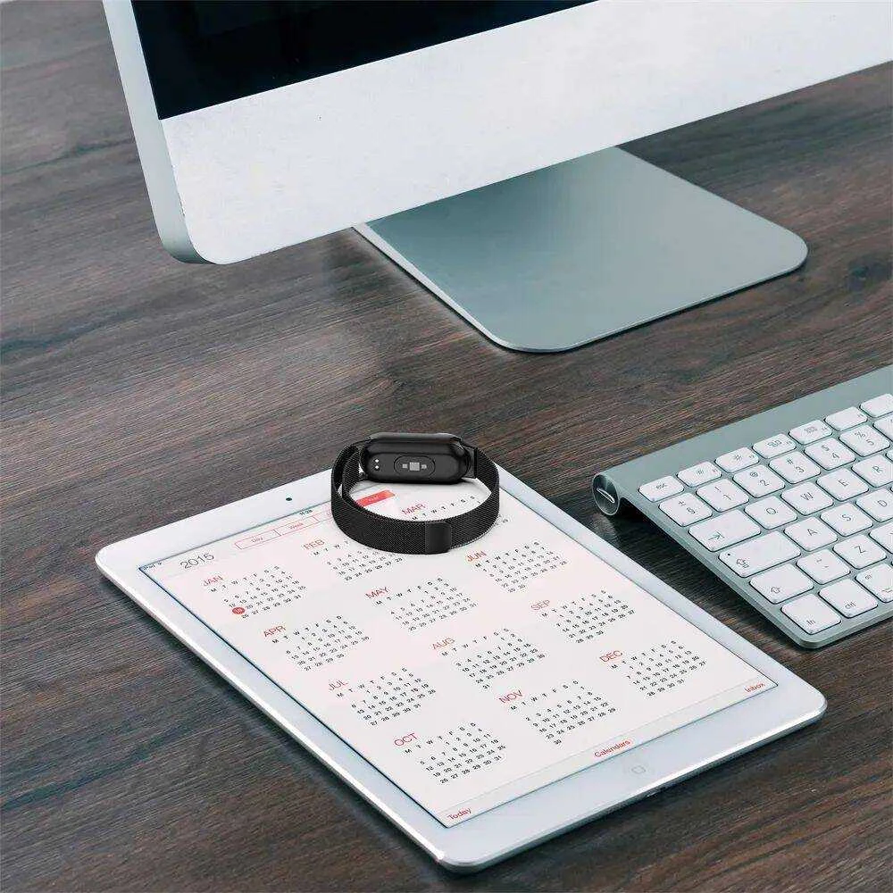 Apyrankė Tech-Protect, skirta Xiaomi Smart Band 8, Juodos spalvos