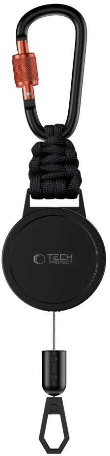 TECH-PROTECT ATH04 URBANLOOP APSAUGINIS LAIKIKLIS NUO VAGYSČIŲ Juodas/ORANŽINIS