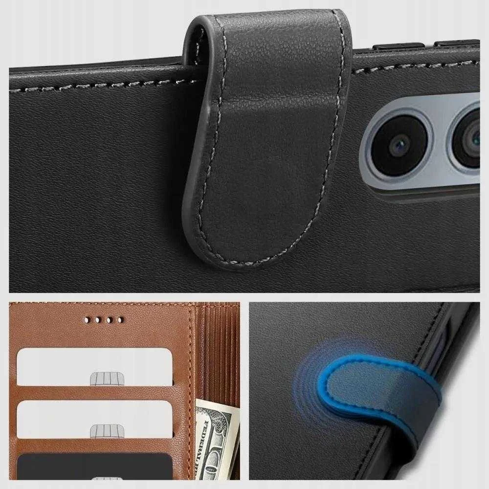 Tech-Protect atverčiamas Xiaomi Redmi 14C dėklas telefonui juodos spalvos