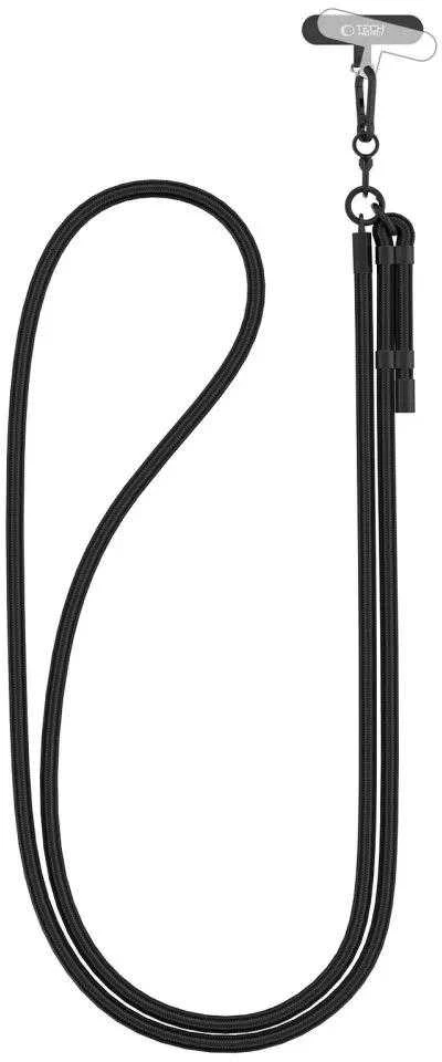 Tech-Protect C1S ROPE CROSSBODY STRAP dėklas telefonui juodos spalvos/dėklas telefonui juodos spalvos
