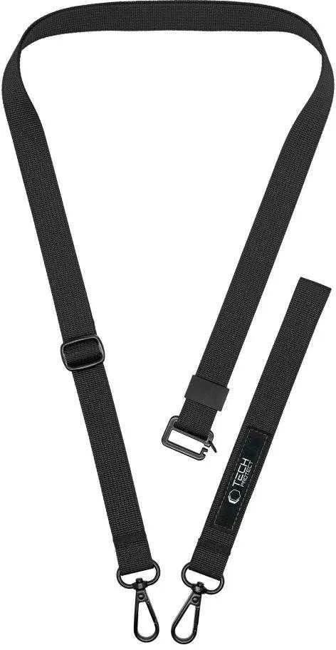 Dėklas Tech-Protect C65 Rope Crossbody Leash - Juodas