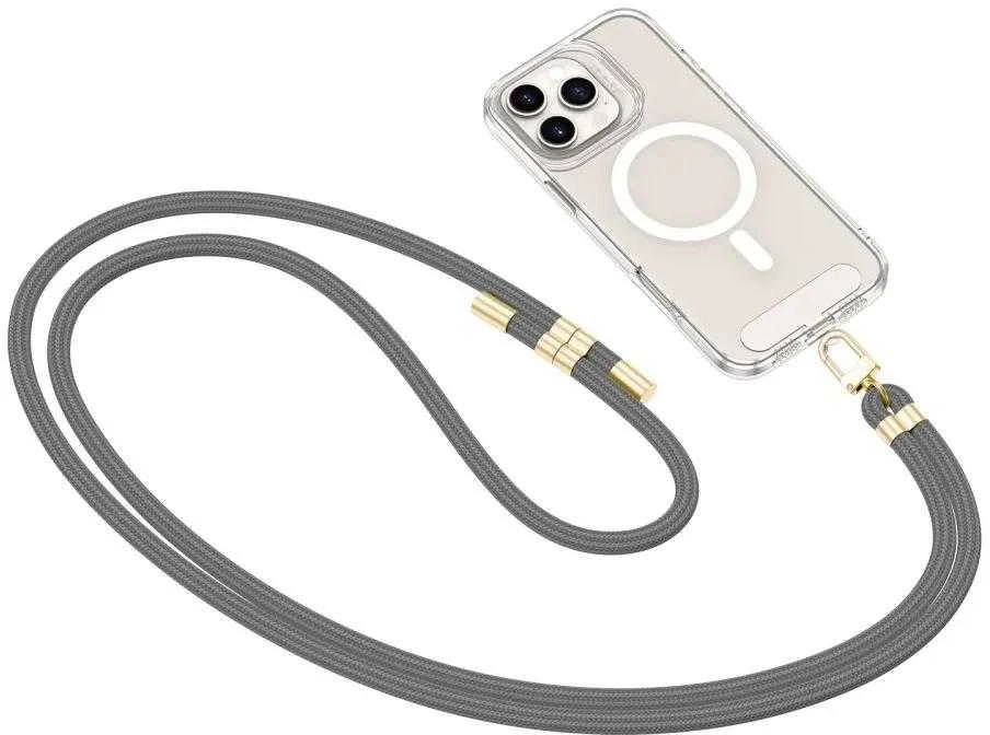 Tech-Protect C7S Rope Crossbody Strap Leash - pilka