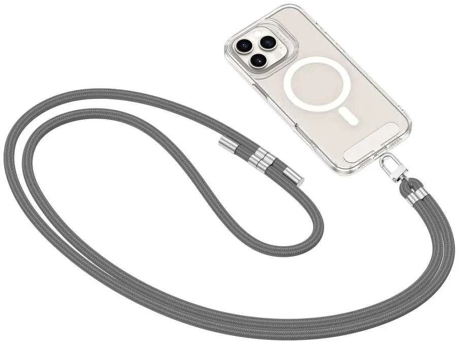 Tech-Protect C7S Rope Crossbody Strap Leash - pilka