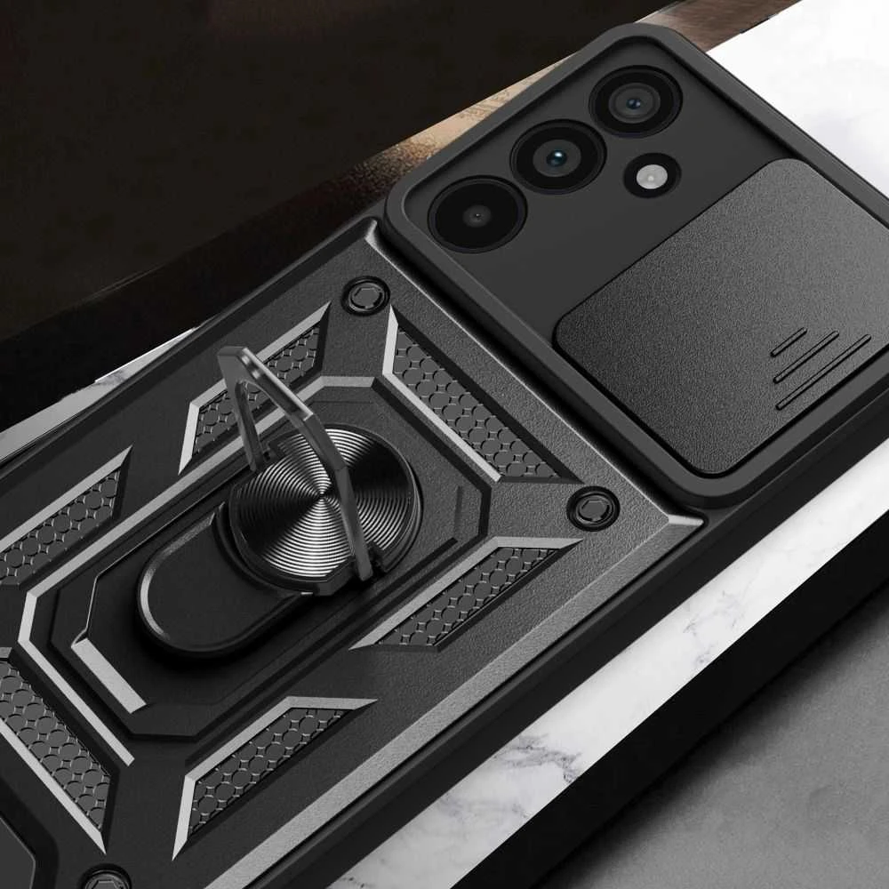 Tech-Protect CamShield Pro dėklas Samsung Galaxy A57 5G juoda