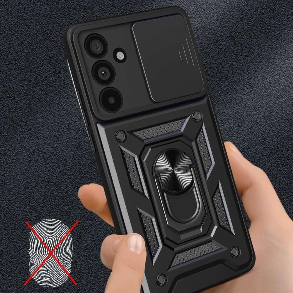 Tech-Protect CamShield Pro dėklas Samsung Galaxy A37 5G juoda