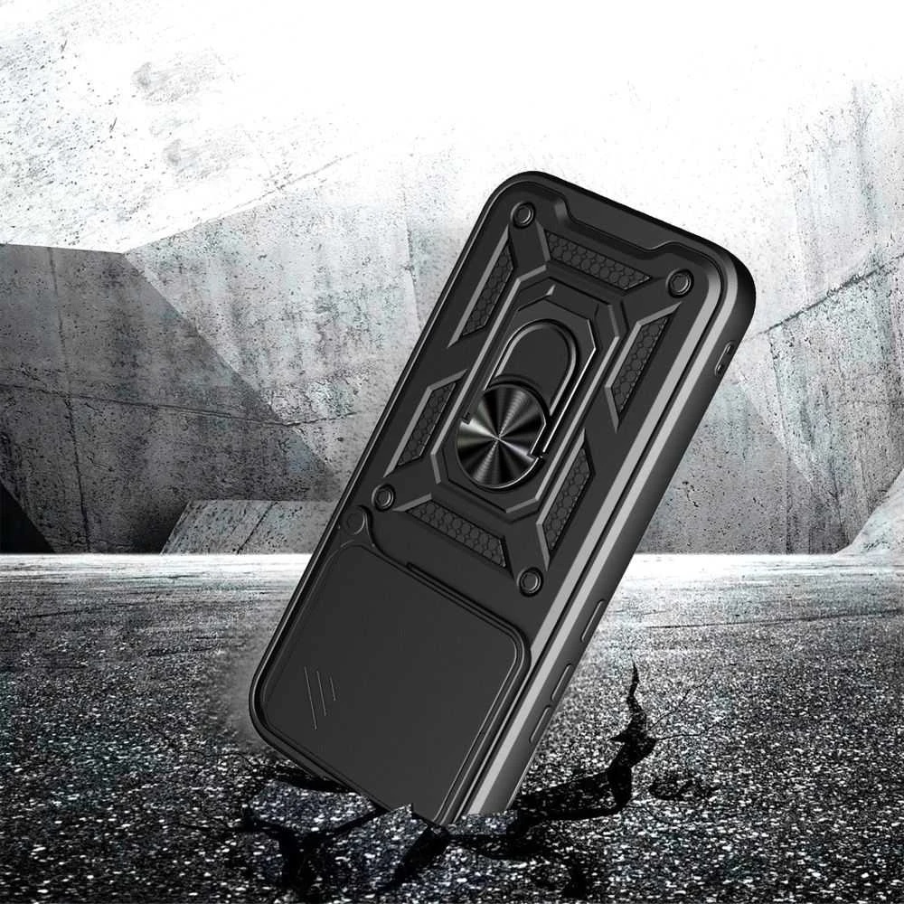 Tech-Protect CamShield Pro dėklas telefonui Xiaomi Poco F8 Pro juodos spalvos