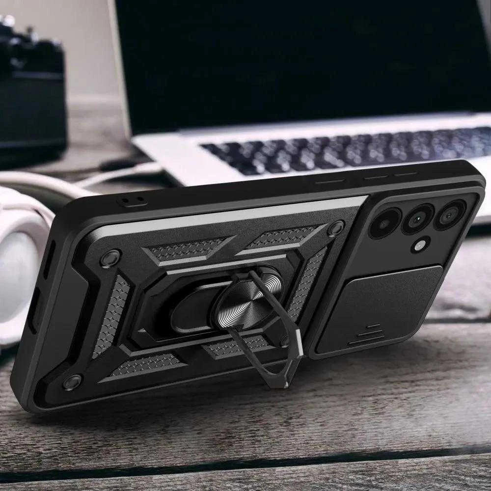 Tech-Protect CamShield Pro Samsung Galaxy A56 5G – dėklas telefonui juodos spalvos