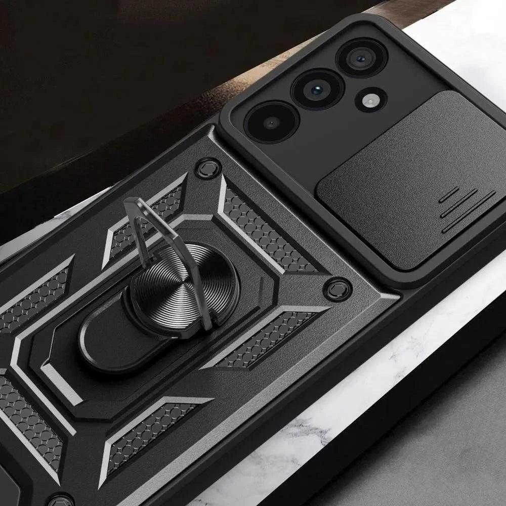 Tech-Protect CamShield Pro Samsung Galaxy A56 5G – dėklas telefonui juodos spalvos