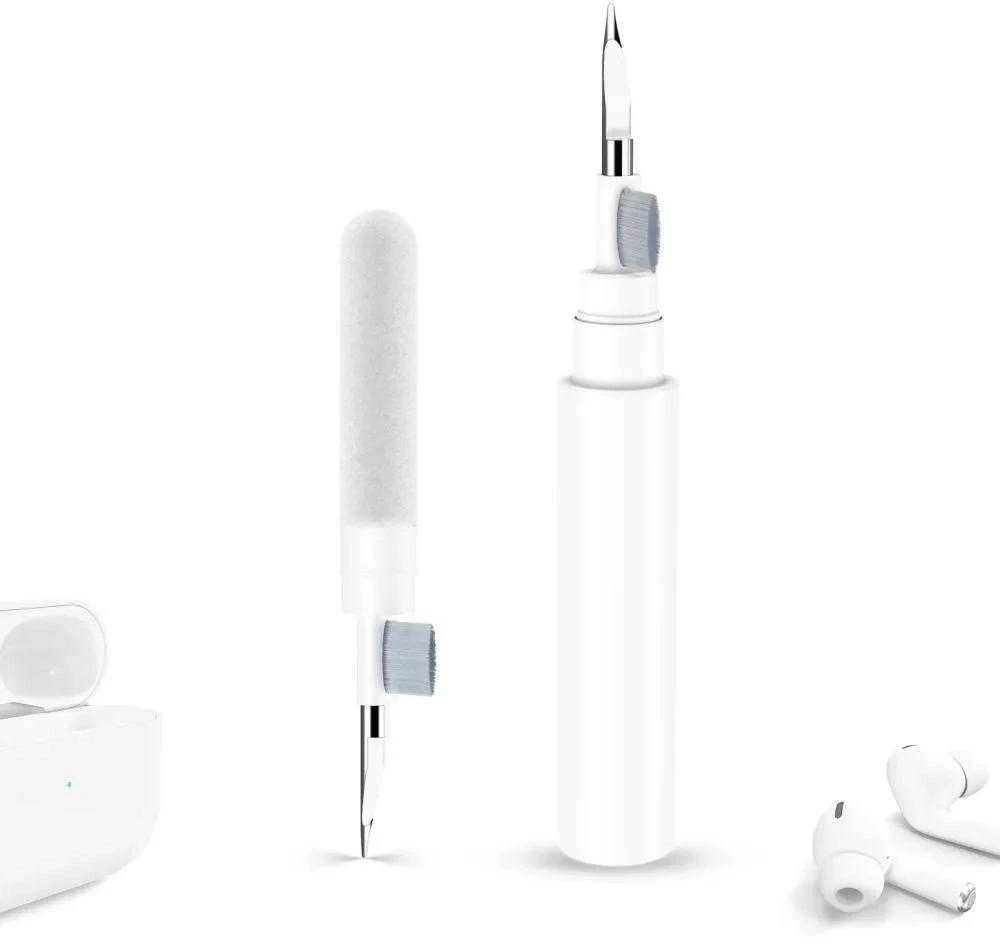 Valiklis „Tech-Protect CS02“ 3 viename ausinių valymo rinkinys – Baltas
