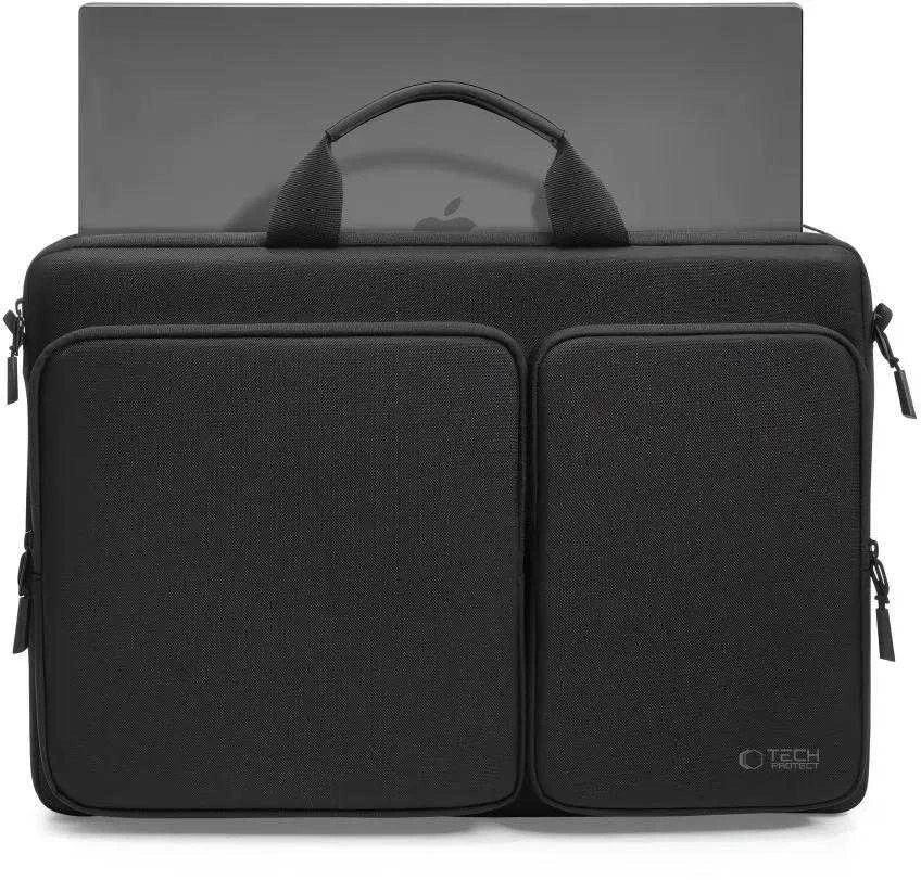 Tech-Protect Defender Bag for 17" Nešiojamas kompiuteris - Juodas