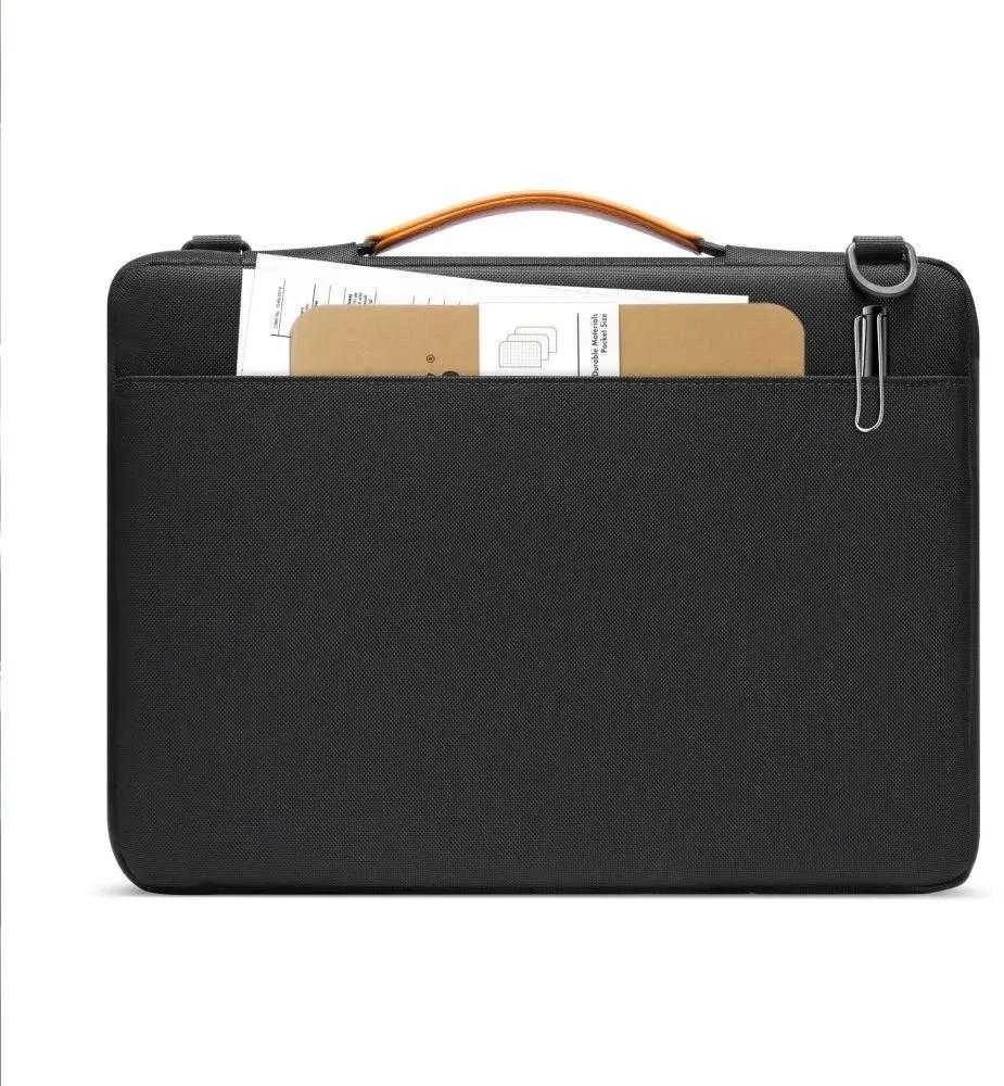 Tech-Protect Defender Bag for Nešiojamas kompiuteris 13-14 - Juodas and Oranžinis