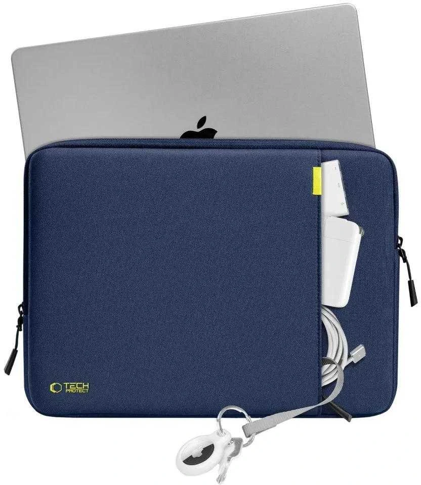 Tech-Protect Defender Nešiojamas kompiuteris Bag 15-16 - Navy Mėlyna