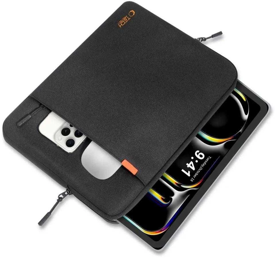 Tech-Protect Defender Nešiojamas kompiuteris and Planšetė Bag 11-13" - Juodas
