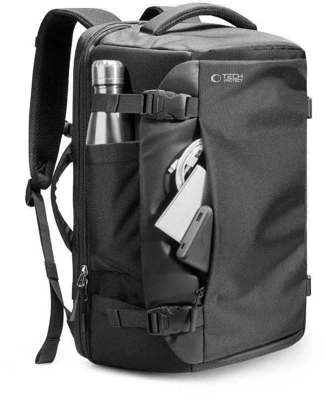 Tech-Protect Defender S40 Backpack for Ryanair & Wizzar, 20L Nešiojamas kompiuteris - Juodas